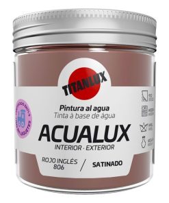 ACUALUX SATINADO 806 ROJO INGLES 75 ML