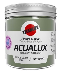 ACUALUX SATINADO 807 VERDE OLIVA 75 ML
