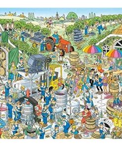 PUZZLE 1000 PZAS JVH JUMBO 19095 LA VENDIMIA