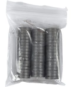 IMAN FERRITA DISCO 20X3 MM NEGRO 50 UDS