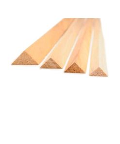 LISTON TRIANGULAR BALSA 5X5 MM 95 CM
