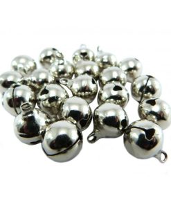 CASCABEL PLATEADO 10 MM BOLSITA 5 UDS
