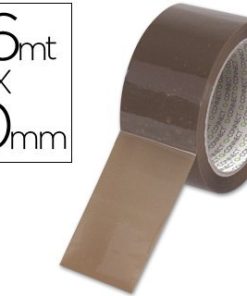 CINTA ADHESIVA MARRON Q-CONNECT 66MX50MM