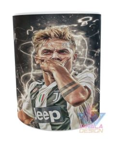 Taza Paulo Dybala Futbol Juventus Mod01 Cerámica