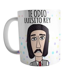 Taza Luis Miguel Luisito Rey Te Odio Serie Cerámica Mod 04