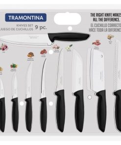 Juego de Cuchillos 9 Piezas Tramontina