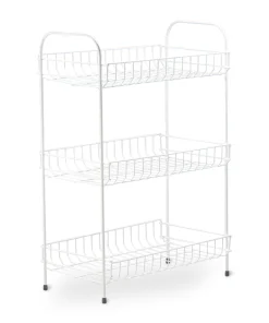Estante Triple Multiusos Acero Metaltex