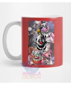 Taza Five Nights At Freddys Serie Videojuego Cerámica M4