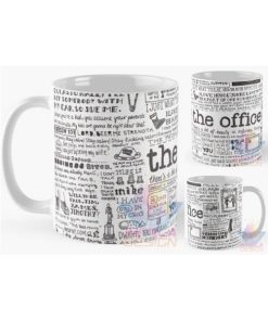 Taza The Office Serie Dunder Mifflin Cerámica Scranton Mod08