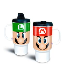 Jarro Térmico Super Mario Bros Luigi Película Hermanos Hongo