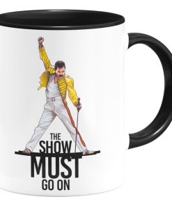 Taza Freddie Mercury Show Must Go On Arte Musical