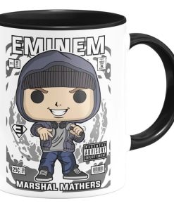 Taza Interior De Color Eminem Comic