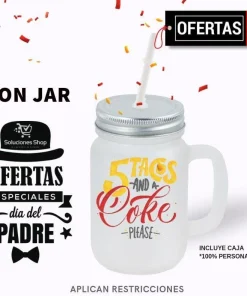 Mason Jar personalizado a tu gusto│Precio de promoción