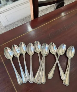 Juego de 12 cucharas de té PLATA LAPPAS