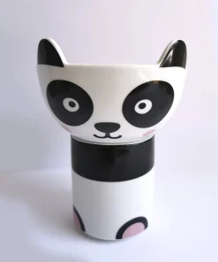 Set de Taza y Bol Infantil Oso Panda