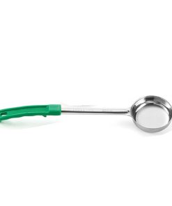 CUCHARA DE SERVIR ACERO INOX MANGO VERDE