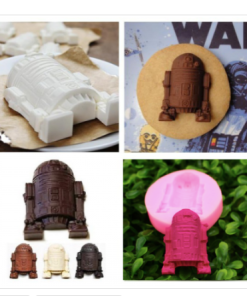 Molde de silicona figura Star Wars – Robot R2D2