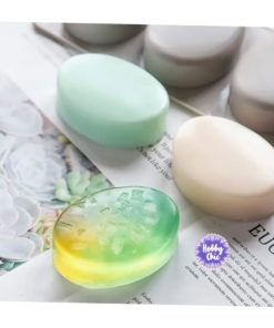 Molde de silicona jabón ovalado tipo  DOVE    1u