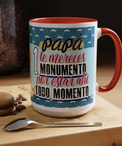 Taza Flork Personalizada para Papá | Regalo Divertido