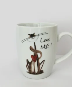 Taza de Desayuno Whispi «Love Me!»