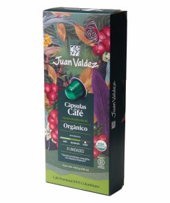 Café En Cápsulas Orgánico JUAN VALDEZ 44.80 G