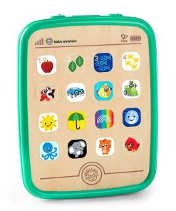 Tablet interactiva de madera (español, inglés y francés)