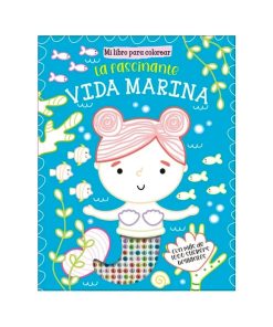 Colorea Vida Marina – Stickers Brillantes